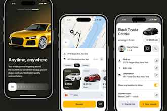taxi booking app devlivery app uber gojek clone carpooling rideshare flutter app