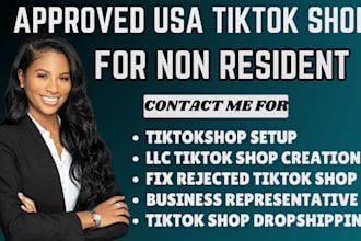 create USA tiktok shop setup USA tiktok shop manage USA tiktok shop
