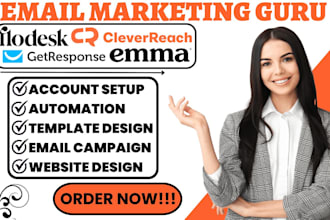 setup emma flodesk cleverreach keap campaign getresponse email marketing
