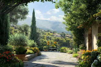 create and rendering your garden landscape art