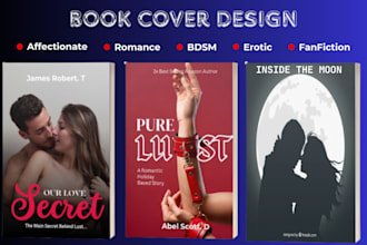 be your affectionate book cover, romance book cover, erotic book cover design