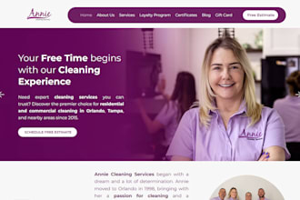 cleaning service website office cleaning website pricing booking koala website