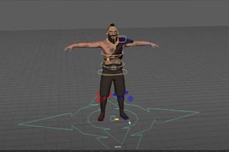rig your 3d character or asset for animation and game use