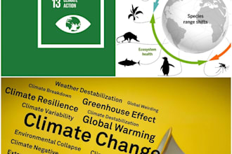 research on climate change, biodiversity and environmental issues, science