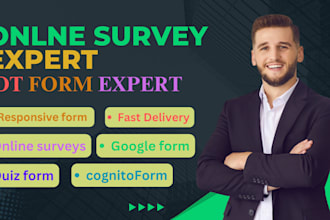 design online surveys with google forms, typeform, microsoft forms