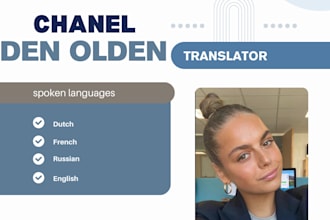 translate from and to dutch french russian and english