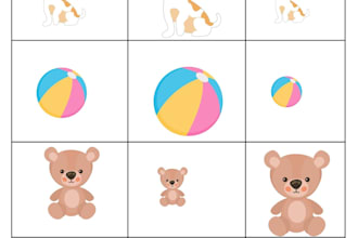 design professional kindergarten worksheets and coloring books