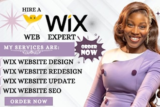 wix website redesign wix website design wix website development wix website