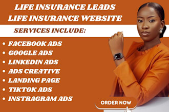 build life insurance website life insurance health insurance iul insurance leads