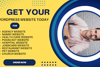 build babysitter, day care, nanny or childcare agency website