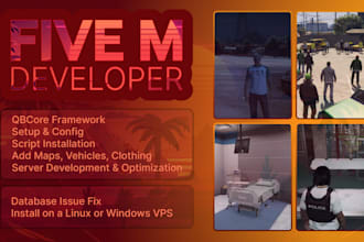 create or customize your fivem qbcore server