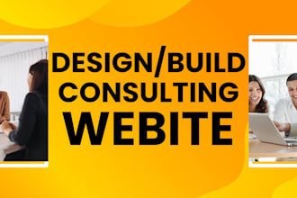 design consultancy website corporate landing page coaching website life coaching