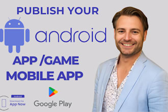 publish your android ios app on my old google playstore console or my appstore