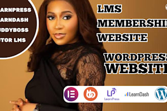set up lms membership site with learndash and buddyboss