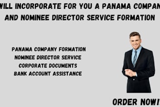 incorporate for you a panama company and nominee director service formation