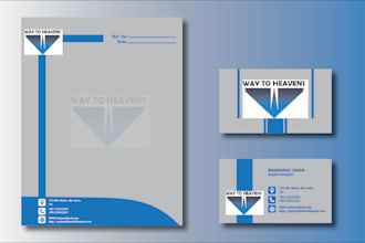 creative stationery, letterhead and business card design