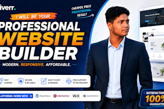 create modern website for you