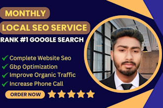 do monthly local SEO service top rank and gbp optimization