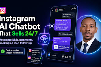 create an ai chatbot for instagram to automate dms, comments, and sales