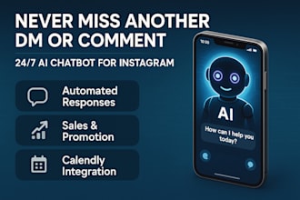 create an ai chatbot for instagram to automate dms, comments, and sales