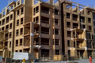 do structural design of steel, wood structure, deck trusses, framing plan