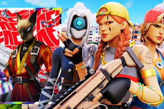 design an eye catching fortnite thumbnail for your videos