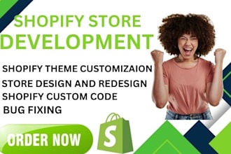 shopimax do professional website development theme customization bug fixing