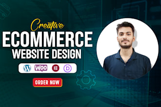 design a responsive wordpress ecommerce website using divi 5 to boost sales