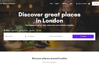 design brilliant directory website geodirectory website business directory