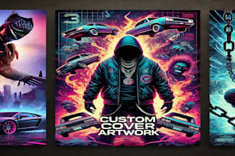 design an eye catching cover for your single, album or ep