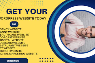 build a modern digital marketing agency website with SEO optimization