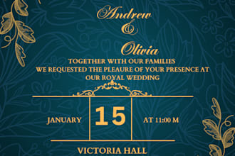do wedding ,baby shower and party invitation cards