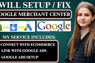 setup and fix google merchant center misrepresentation, shopping ads