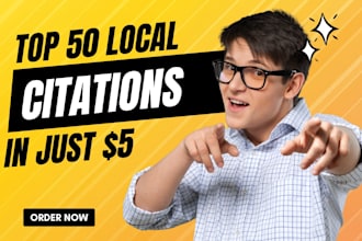 do top 50 USA local business listing citations