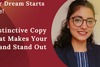 do your ad copywriting, sales copy and website copywriting