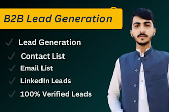 do b2b lead generation, prospect list, contact list building