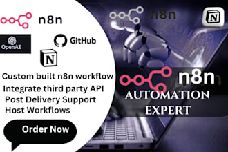 automate your workflow using n8n clay io and integrate your tools