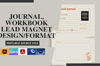 do PDF lead magnet formatting, workbook doc ebook formatting, workbook booklet