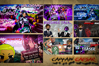 make your gaming and youtube video thumbnails