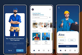 build an ondemand handyman app service provider marketplace development