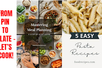 create eye catching professional pinterest pins design in 6 hrs