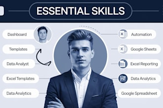do data analyst, excel reporting, excel template, google spreadsheet, analysis