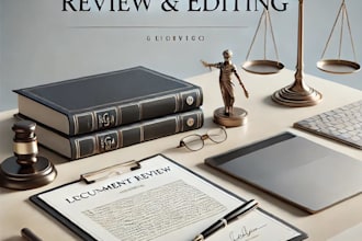 professionally draft, review, and edit contracts and legal documents