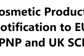 do cpnp and scpn notifications for cosmetics eu and UK
