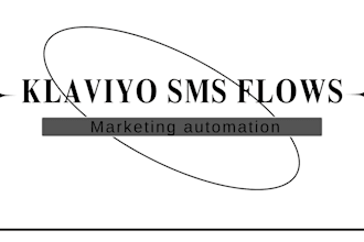 set up SMS flows in klaviyo