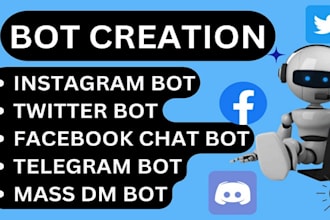 automated twitter telegram bot, whatsapp bot with python