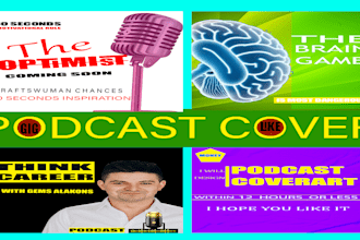 design amazing podcast cover in just five munite