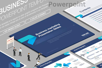 create business powerpoint presentation, google slides in 24hrs