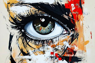 create your abstract art colorful digital art
