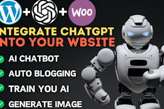 build a custom ai powered wordpress website with automation and chatbot